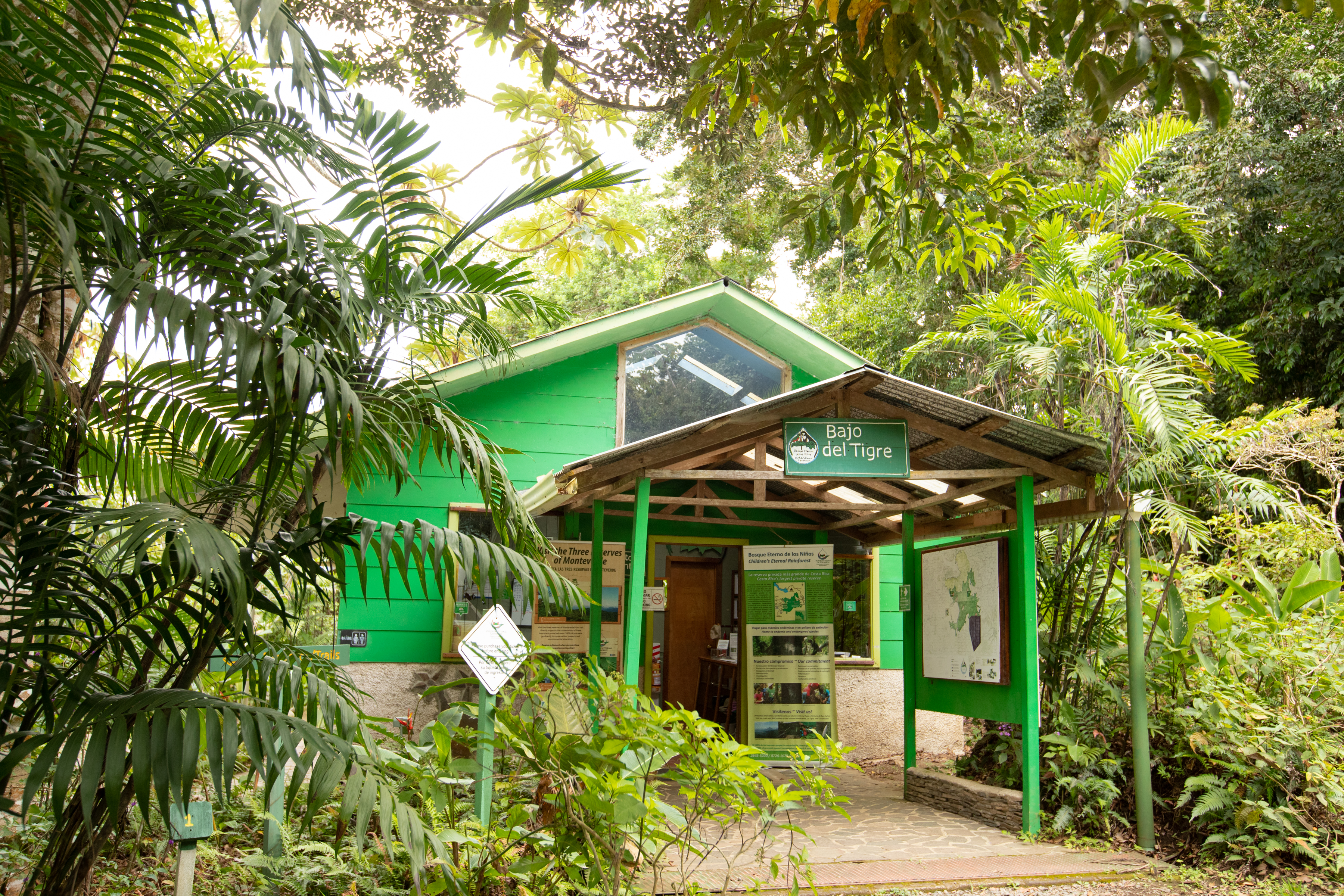 Entrada a Bajo del Tigre