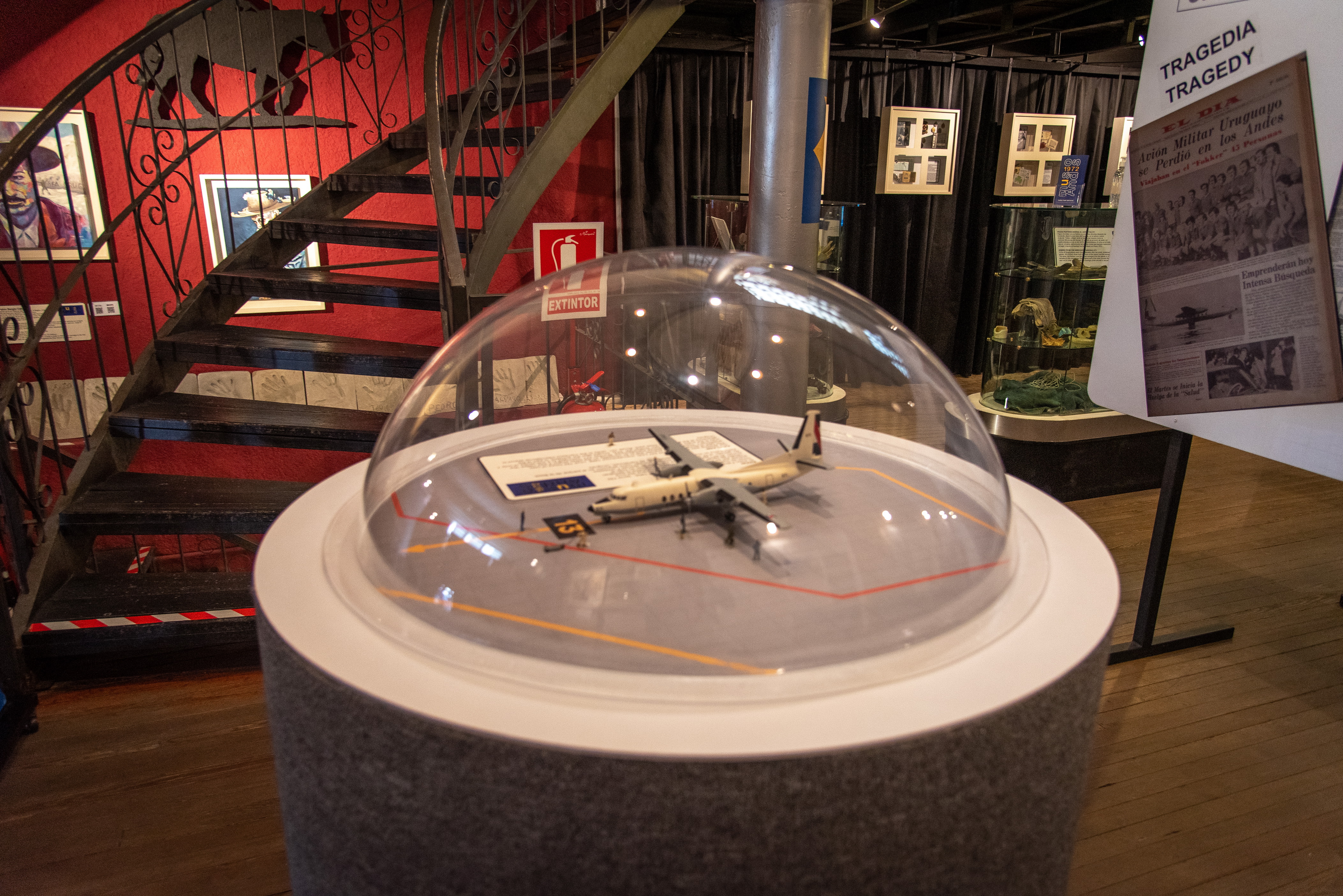 Modelo a escala del avión Fairchild