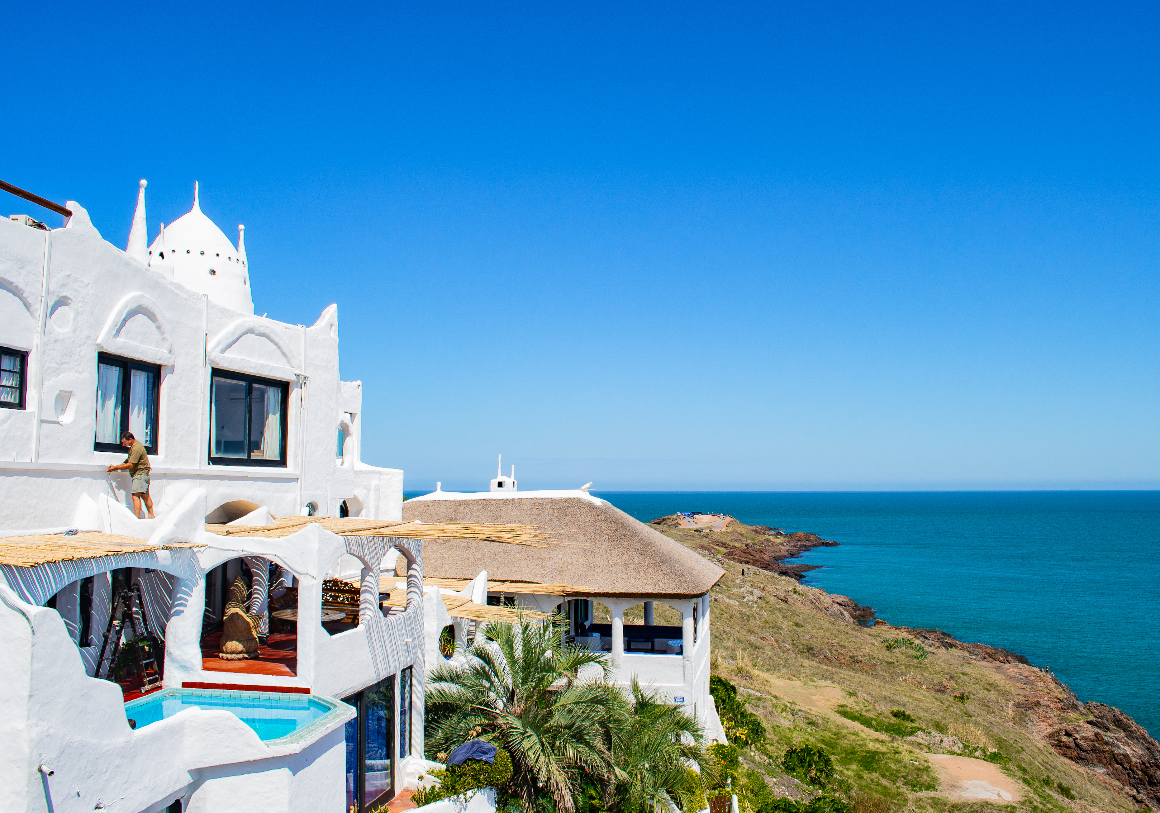 Casapueblo camino a Punta del Este