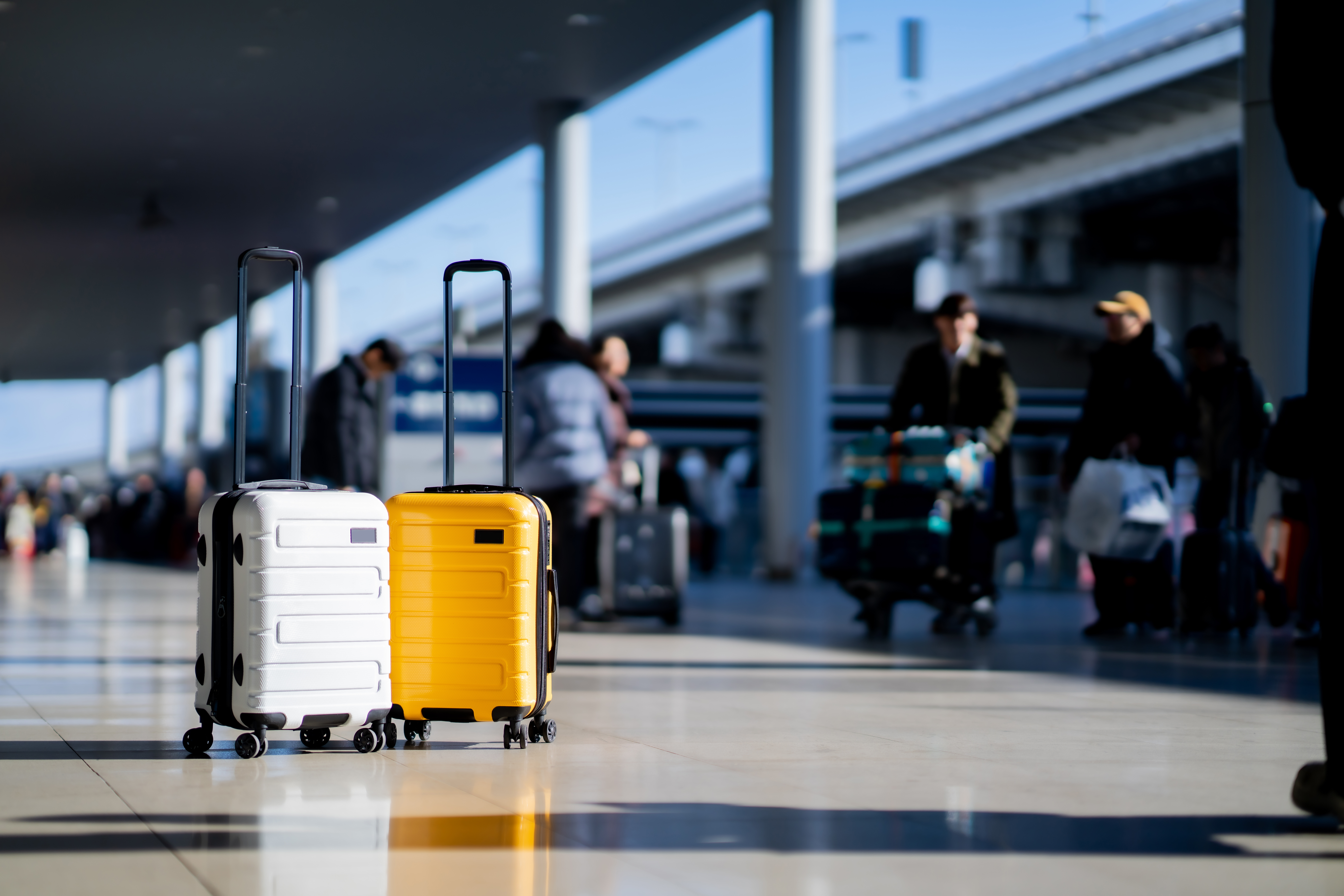 Maletas en aeropuerto