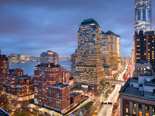 Imagen City Tour Nocturno de Nueva York en Nueva York Edificios en Nueva York