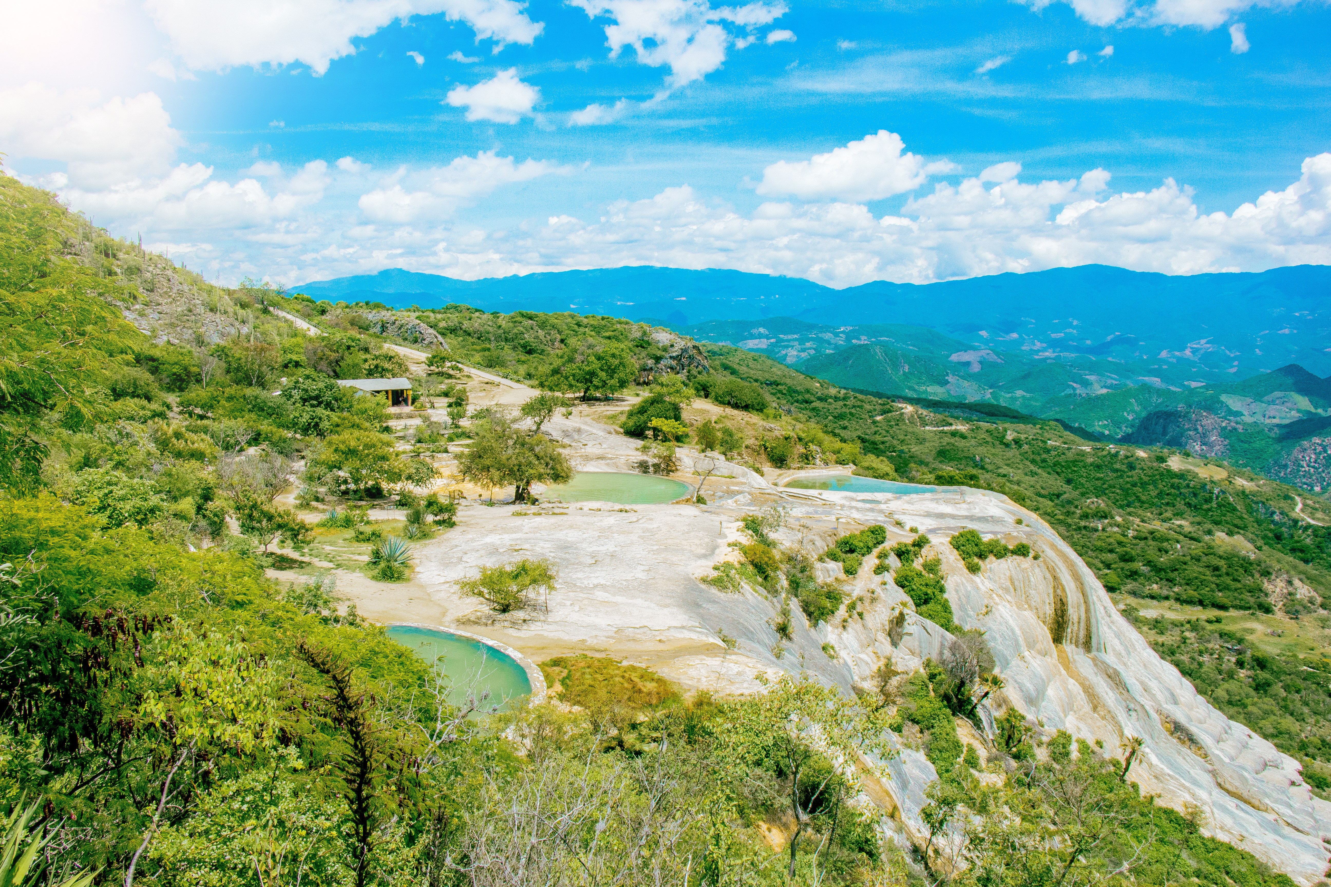 Vistas de Hierve el Agua