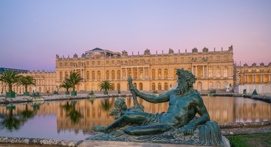 Escultura en el Palacio de Versalles
