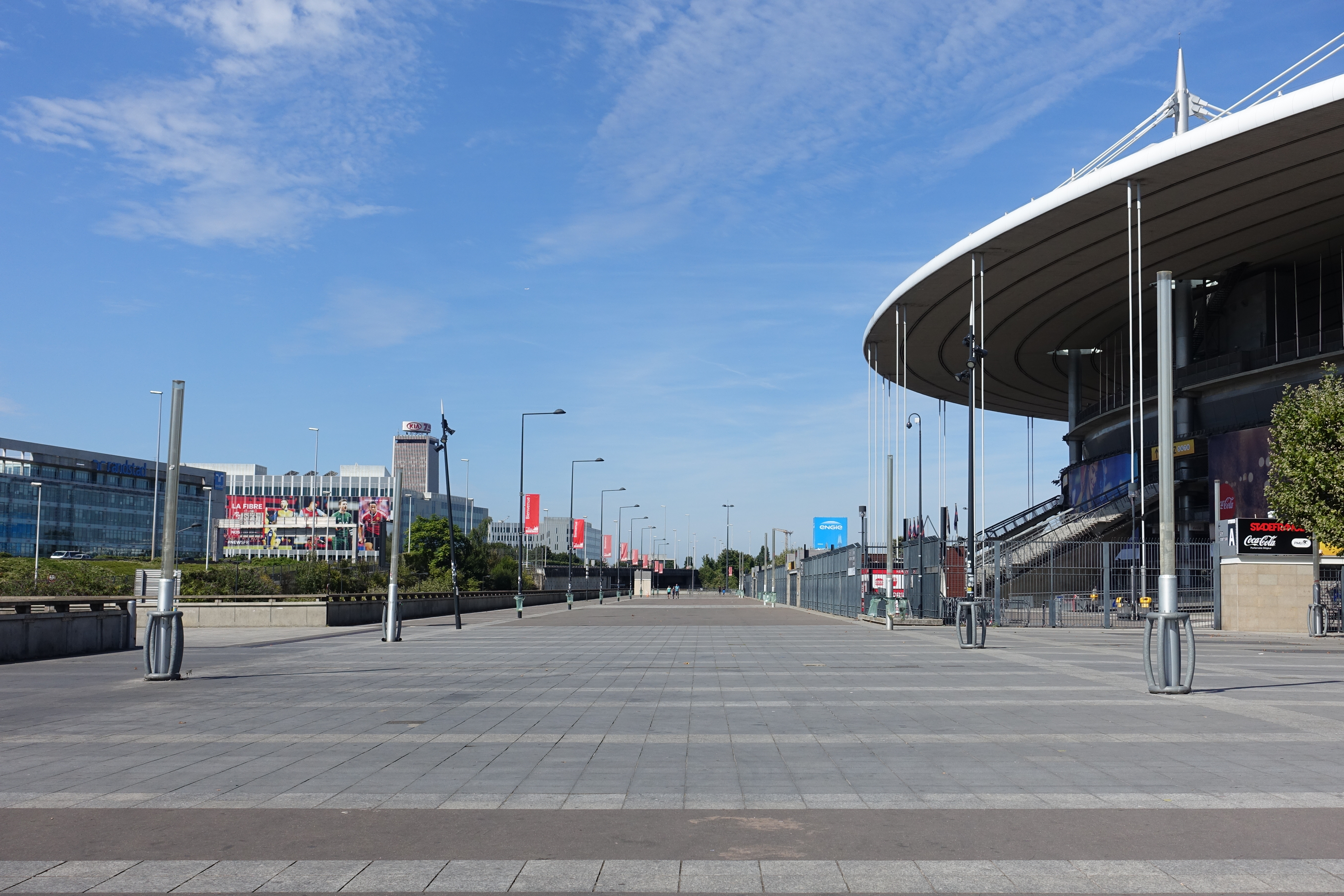 Entrada del Estadio de Francia