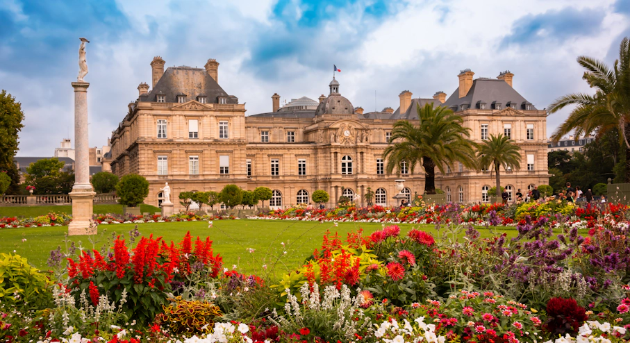Foto Free Tour Barrio Latino de París en París Jardines de Luxemburgo