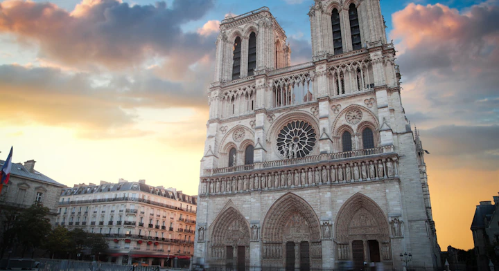 Fachada Catedral de Notre Dame
