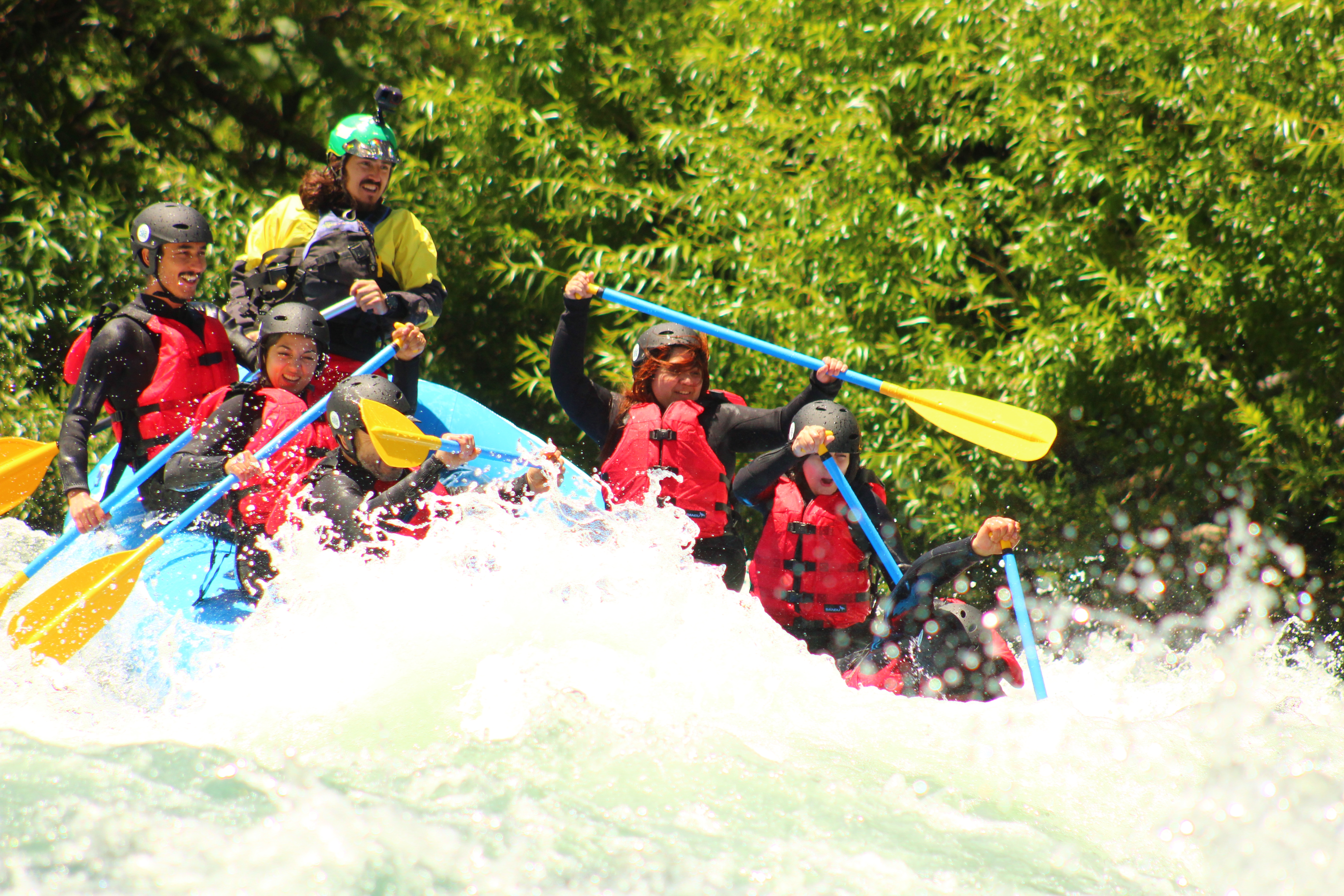 Rafting invernal río Trancura
