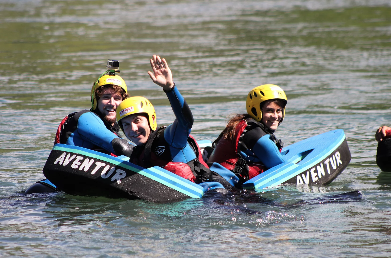 Inicio del circuito de Hidrospeed en Pucón