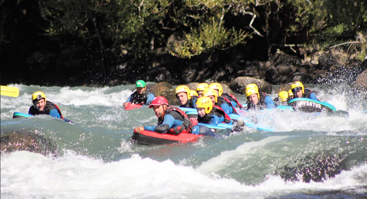 Descida em Hydrospeed descendo o rio