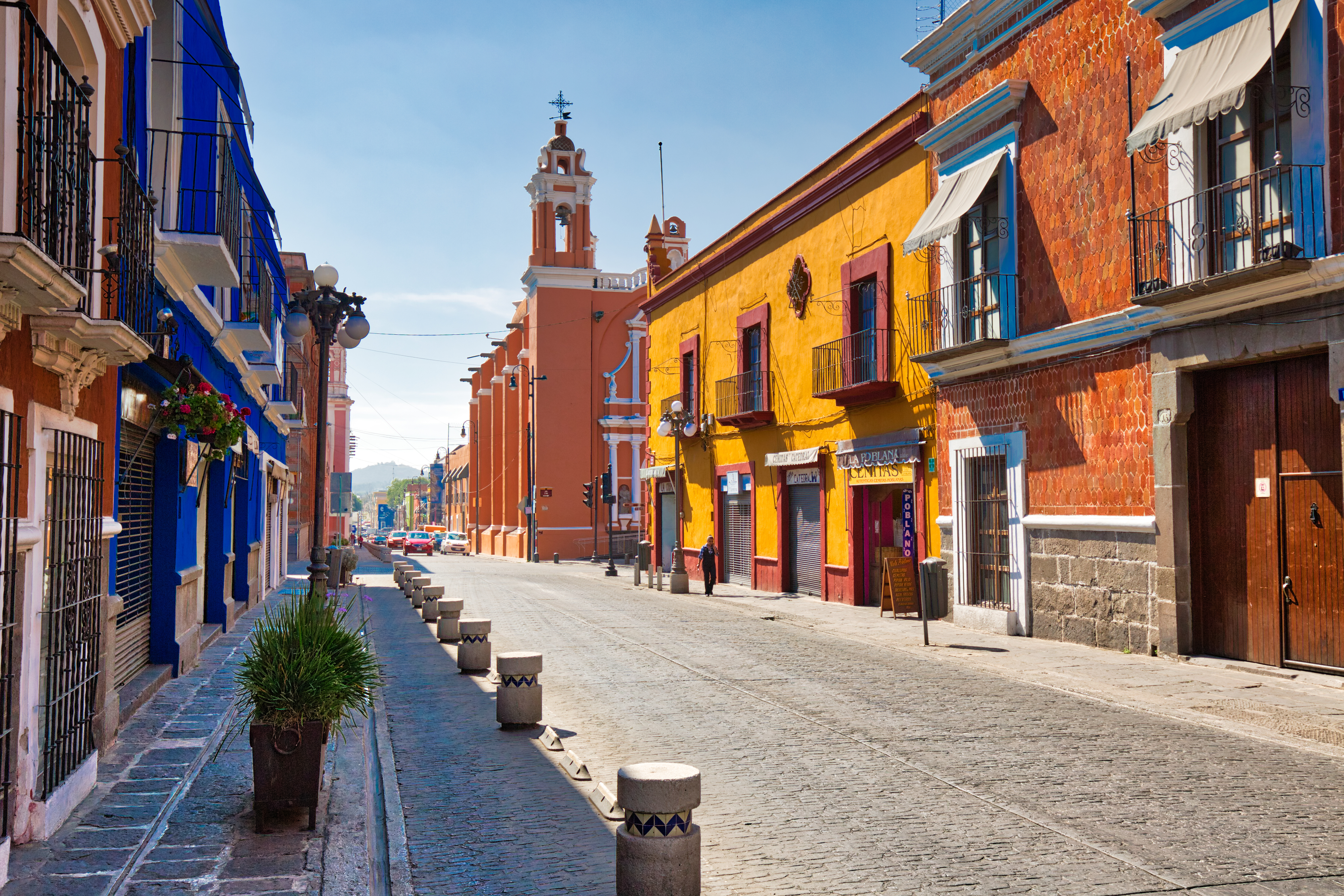 Calle en Puebla