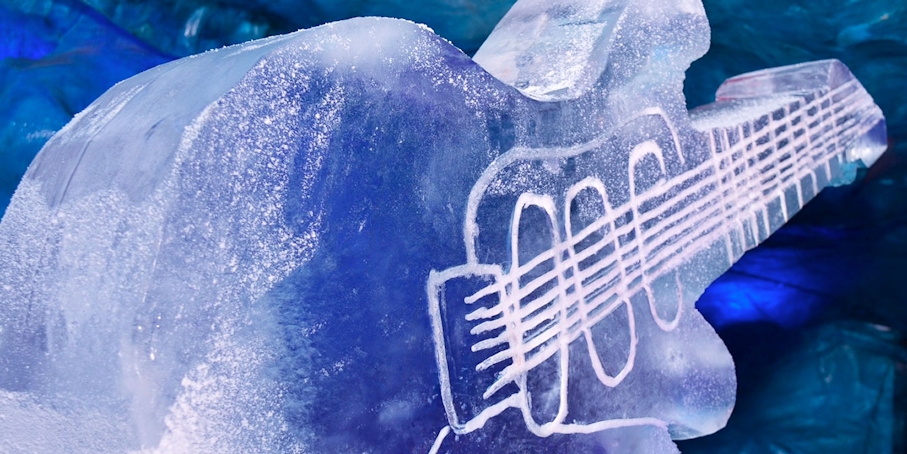 Guitarra de hielo