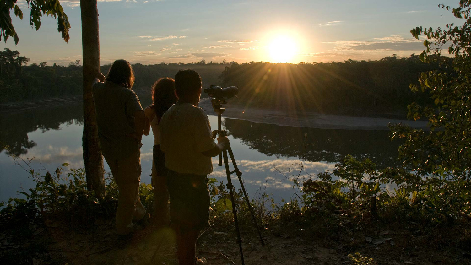 Atardecer en Amazonas