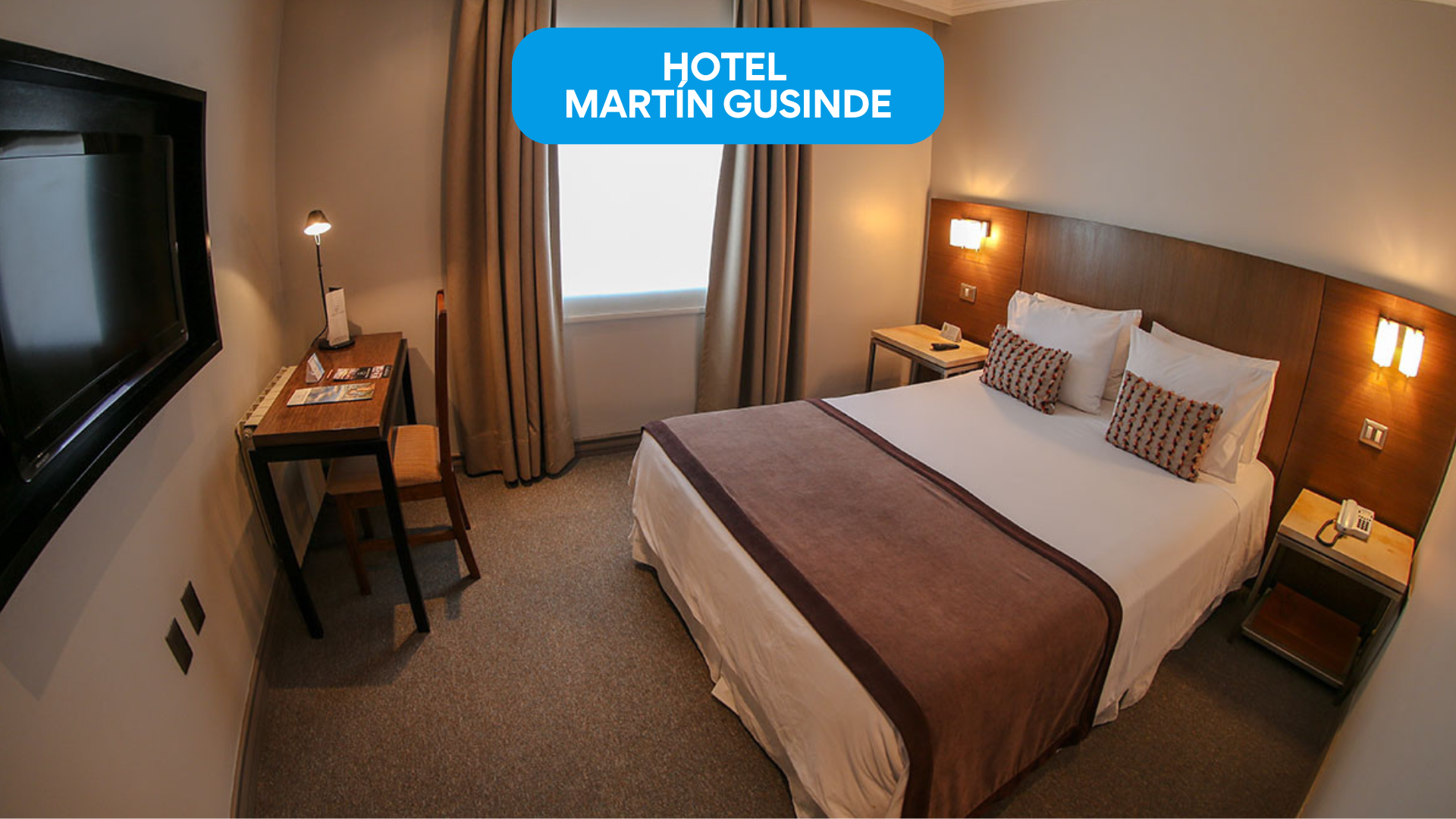 Hotel Martin Gusinde habitación