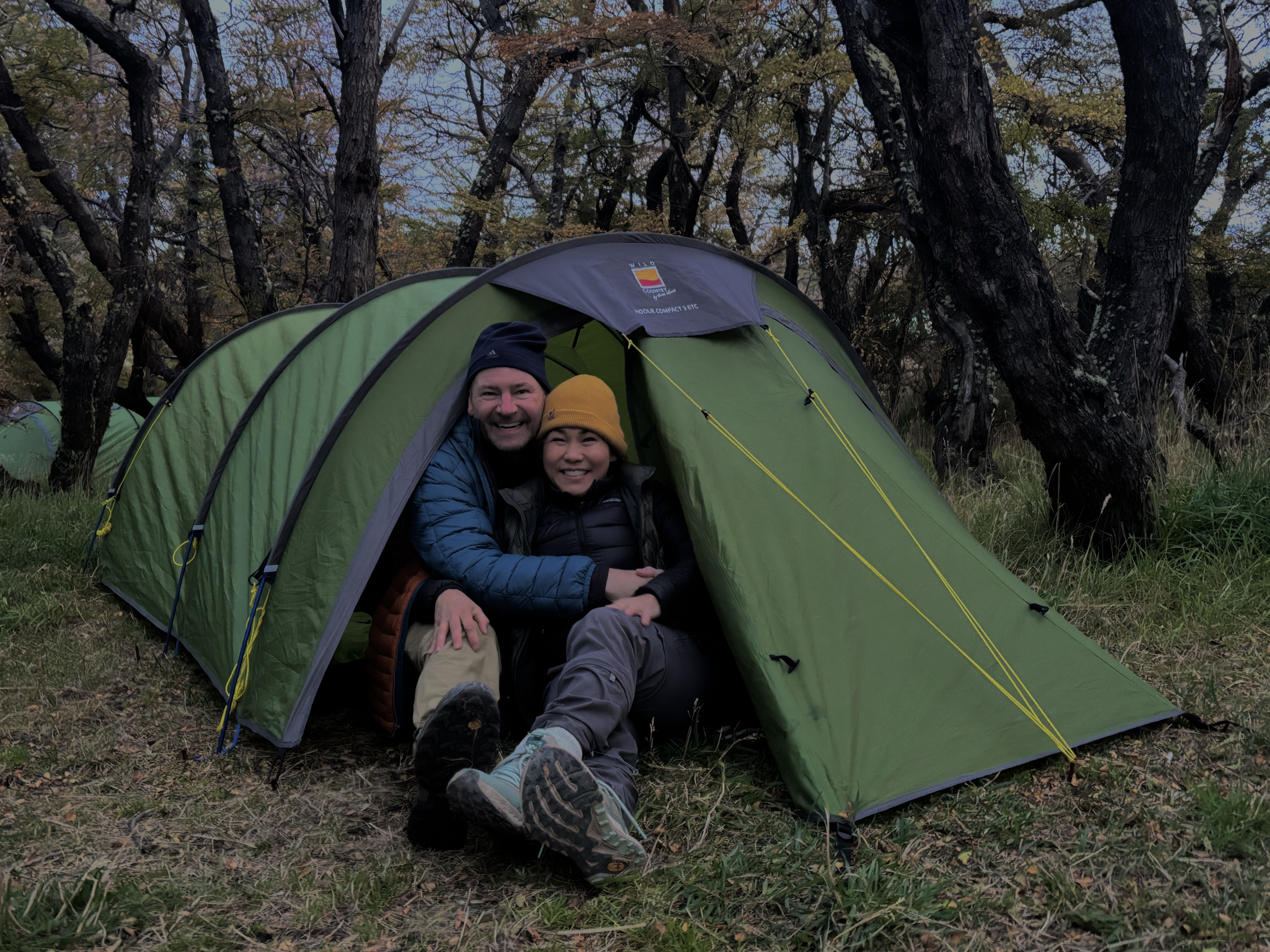 Carpa en camping Pehoé