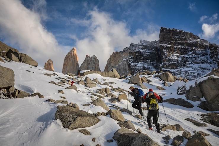 Patagonia: Torres del Paine hiking Base Torres