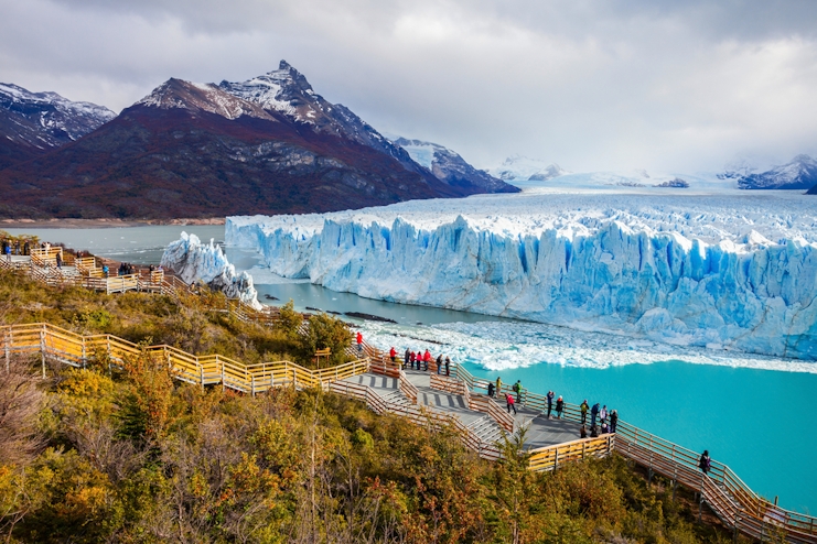 Panorámica del glaciar Perito Moreno
