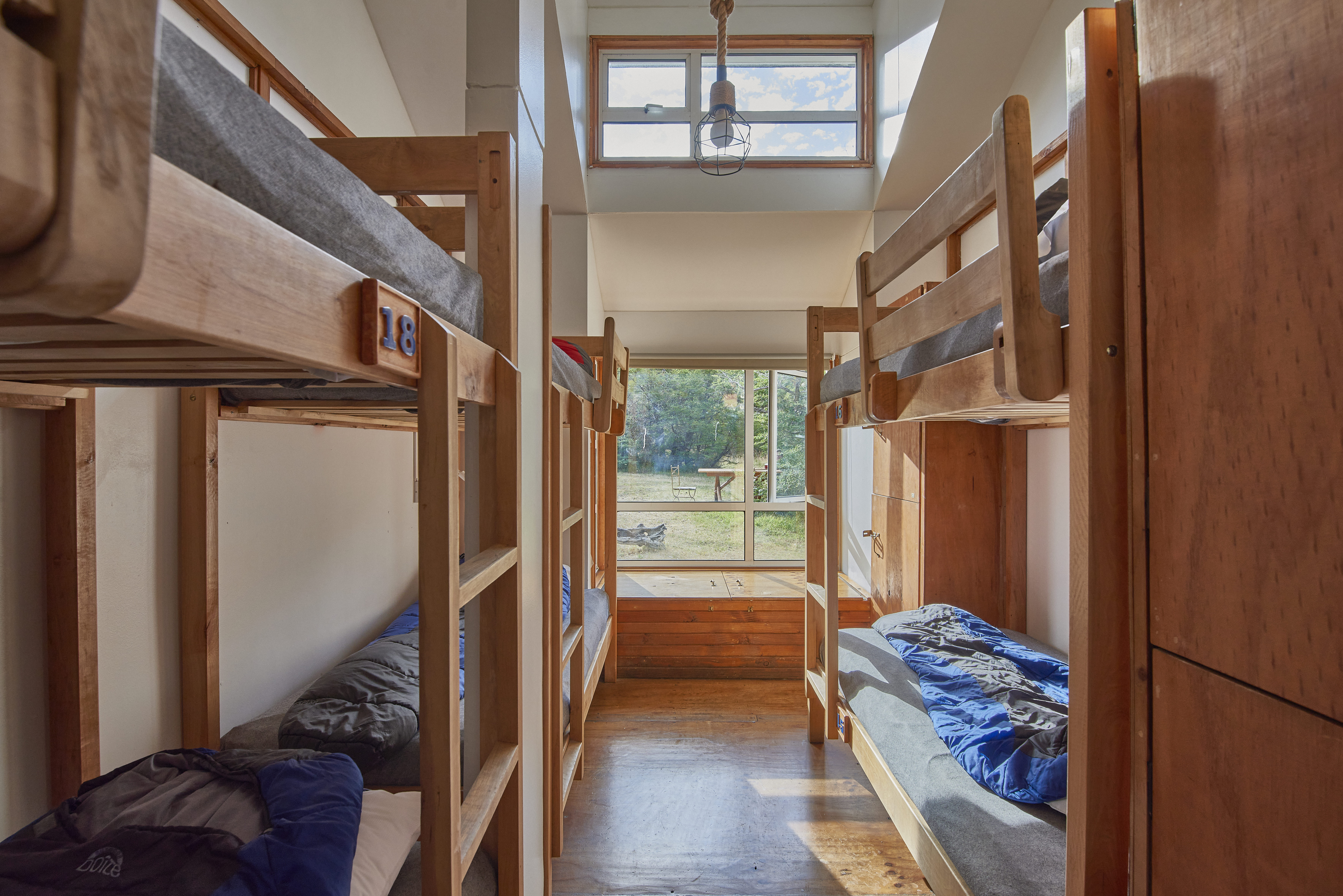 Habitación del refugio Central en Circuito O con Nomades