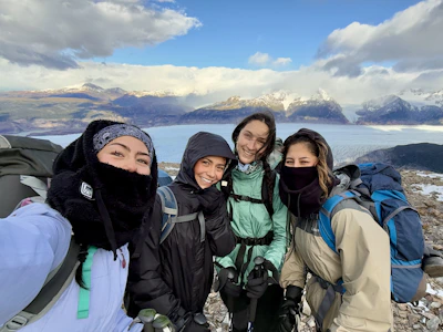 Imagen Circuito O (8 días) en Puerto Natales & Torres del Paine Grupo mujeres en Circuito O con Nomades en Torres del Paine