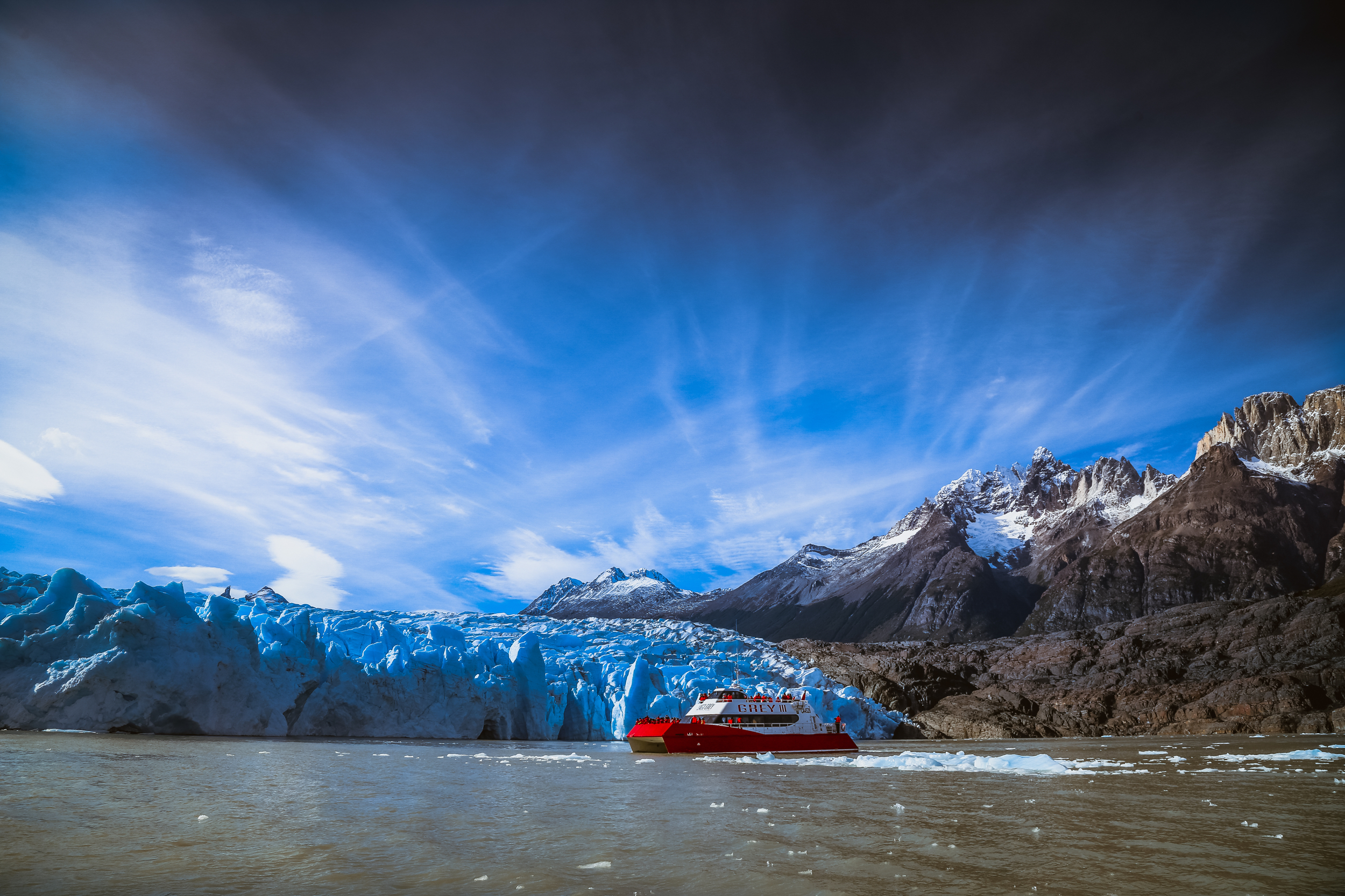 Navegación glaciar Grey