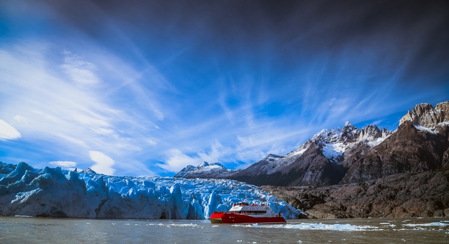 Navegación glaciar Grey