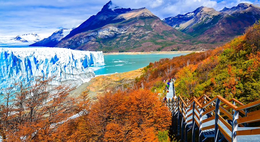 Glaciar Perito Moreno en otoño