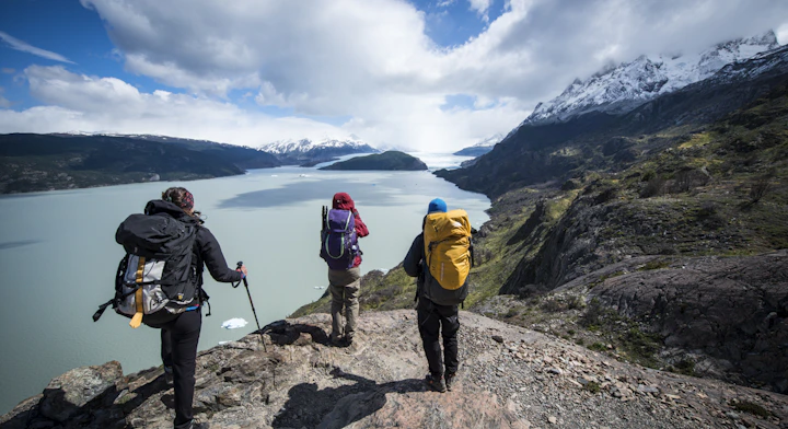 Mirador del glaciar Grey en el circuito W