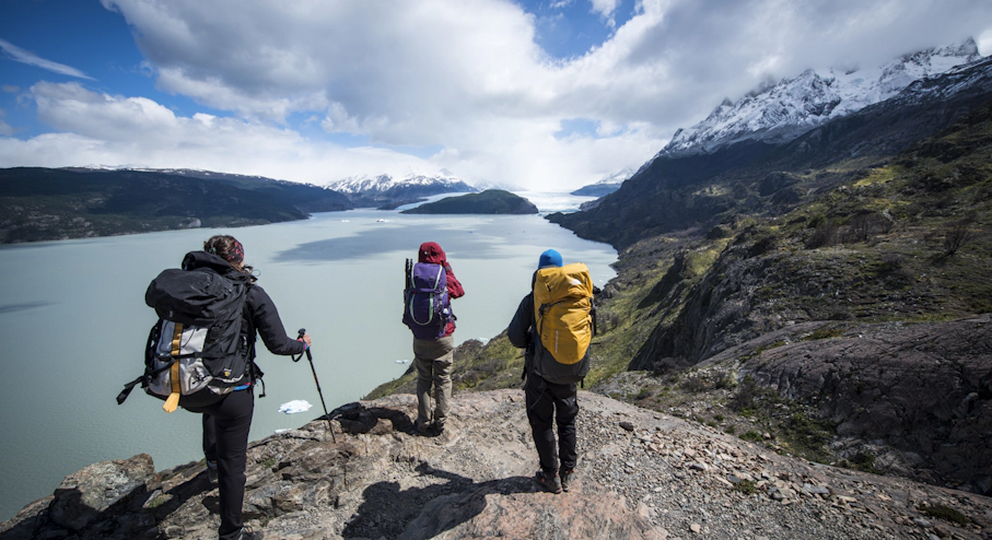 Imagen Circuito W Low Cost en Puerto Natales & Torres del Paine Mirador del glaciar Grey en el circuito W