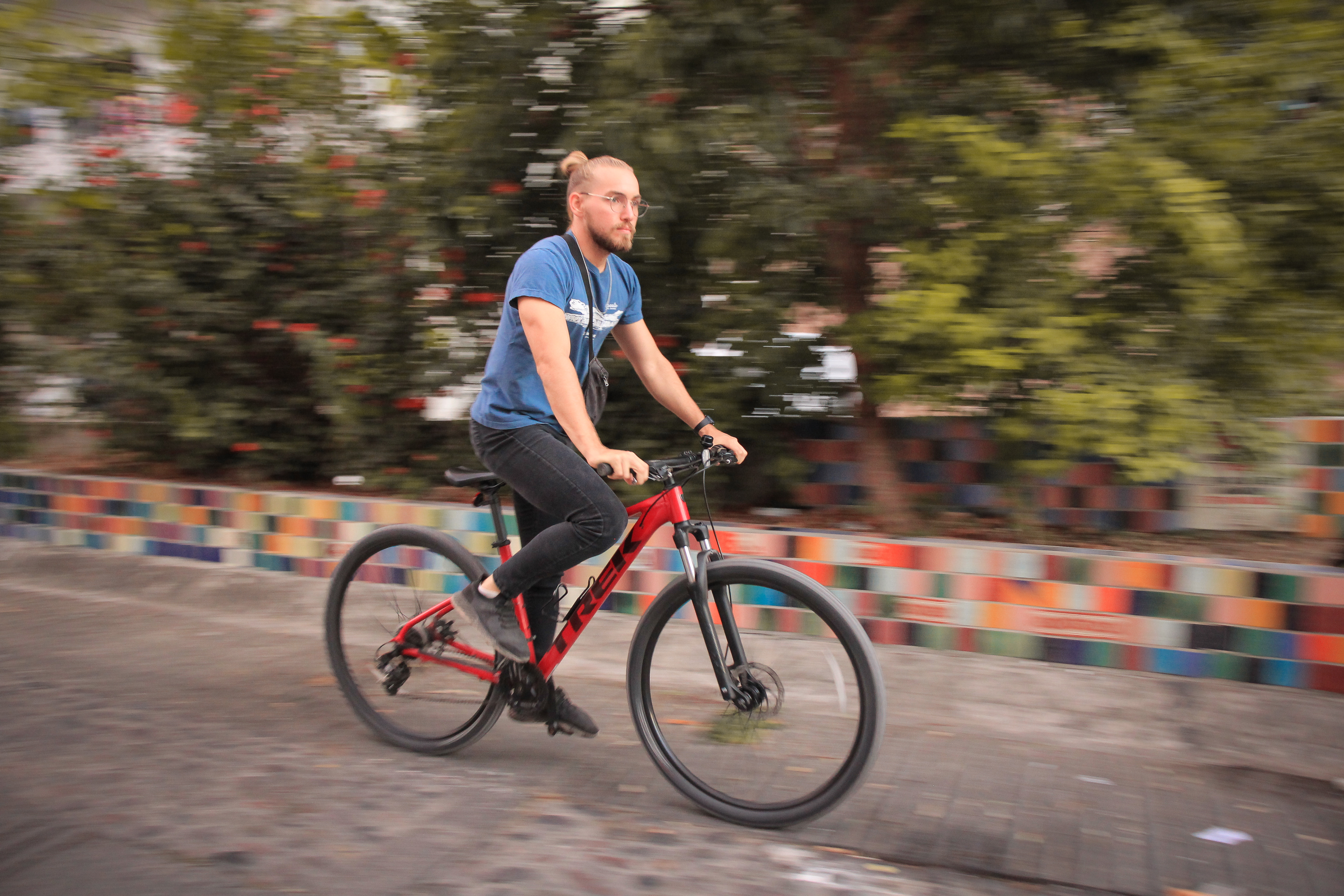 Persona en bicicleta