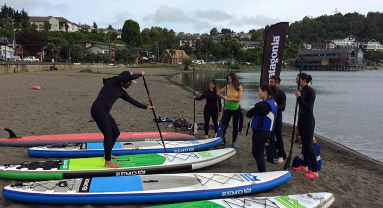 SUP en Puerto Varas