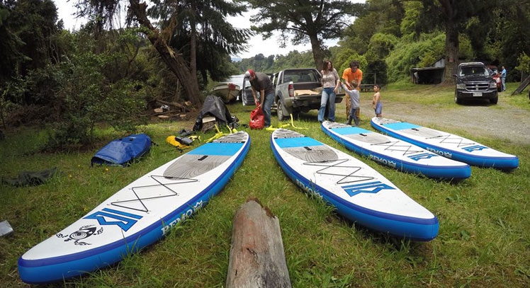 SUP en Puerto Varas