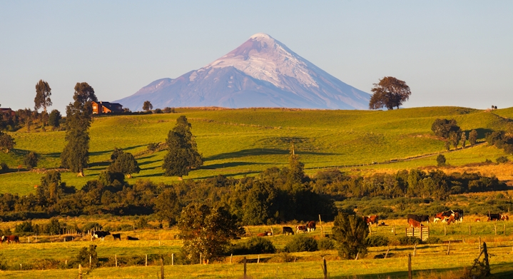 Osorno volcano in Chile