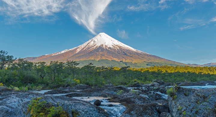 clear volcano