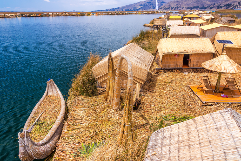 islas de Uros en Perú