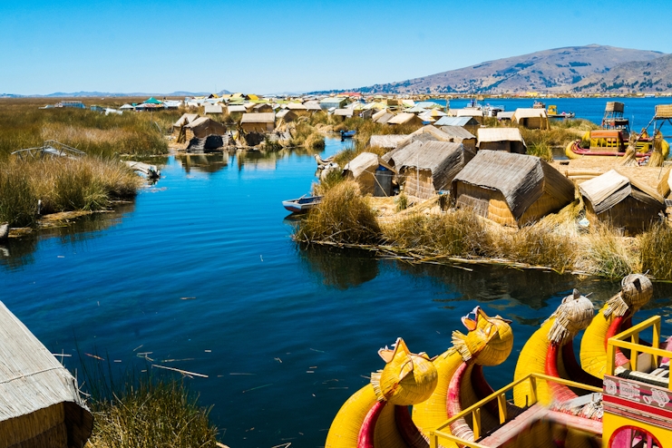 lago titicaca in Perú