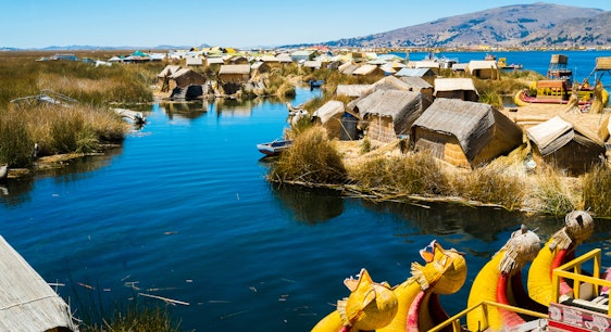 lago titicaca in Perú