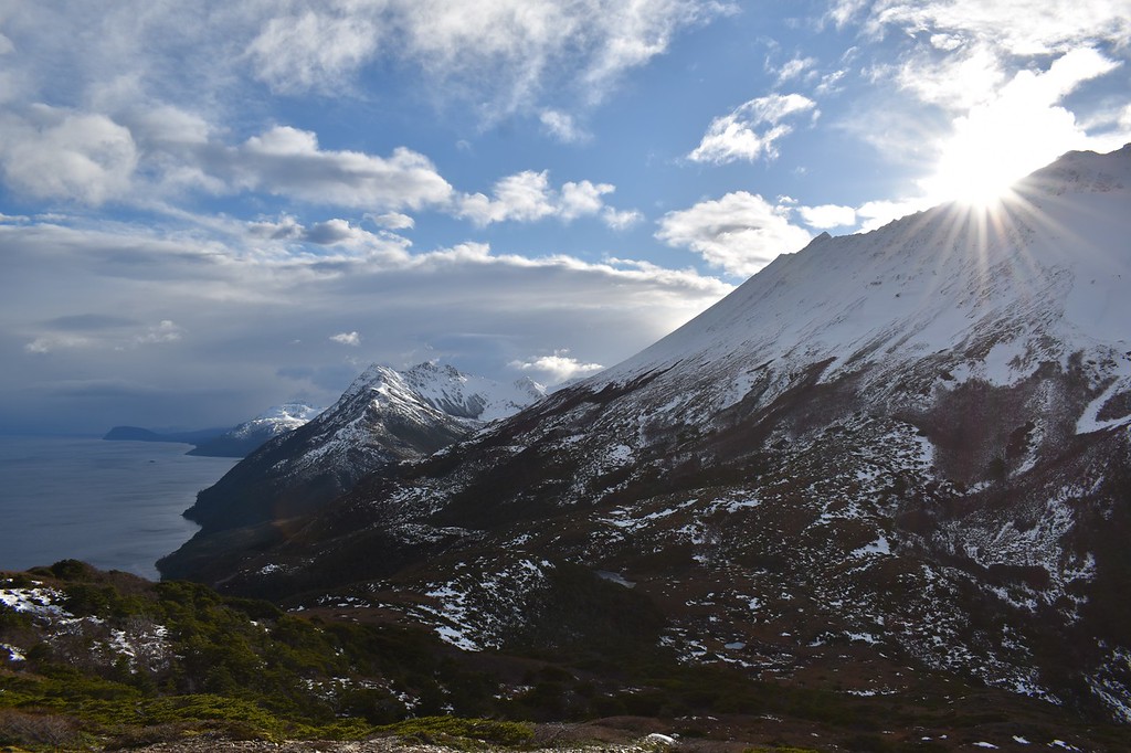 Cordillera en Patagonia