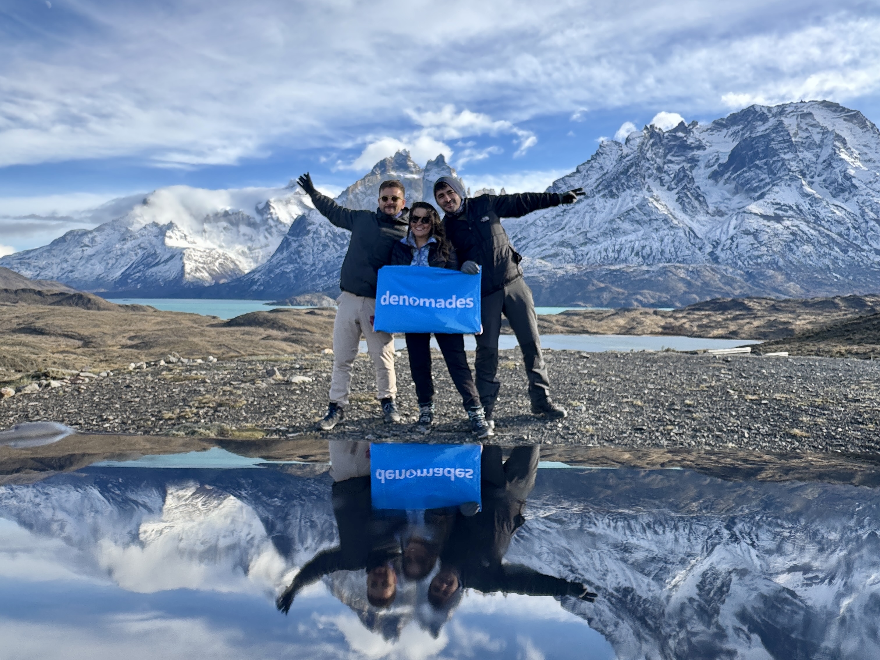 Turistas de Nomades en la Patagonia chilena