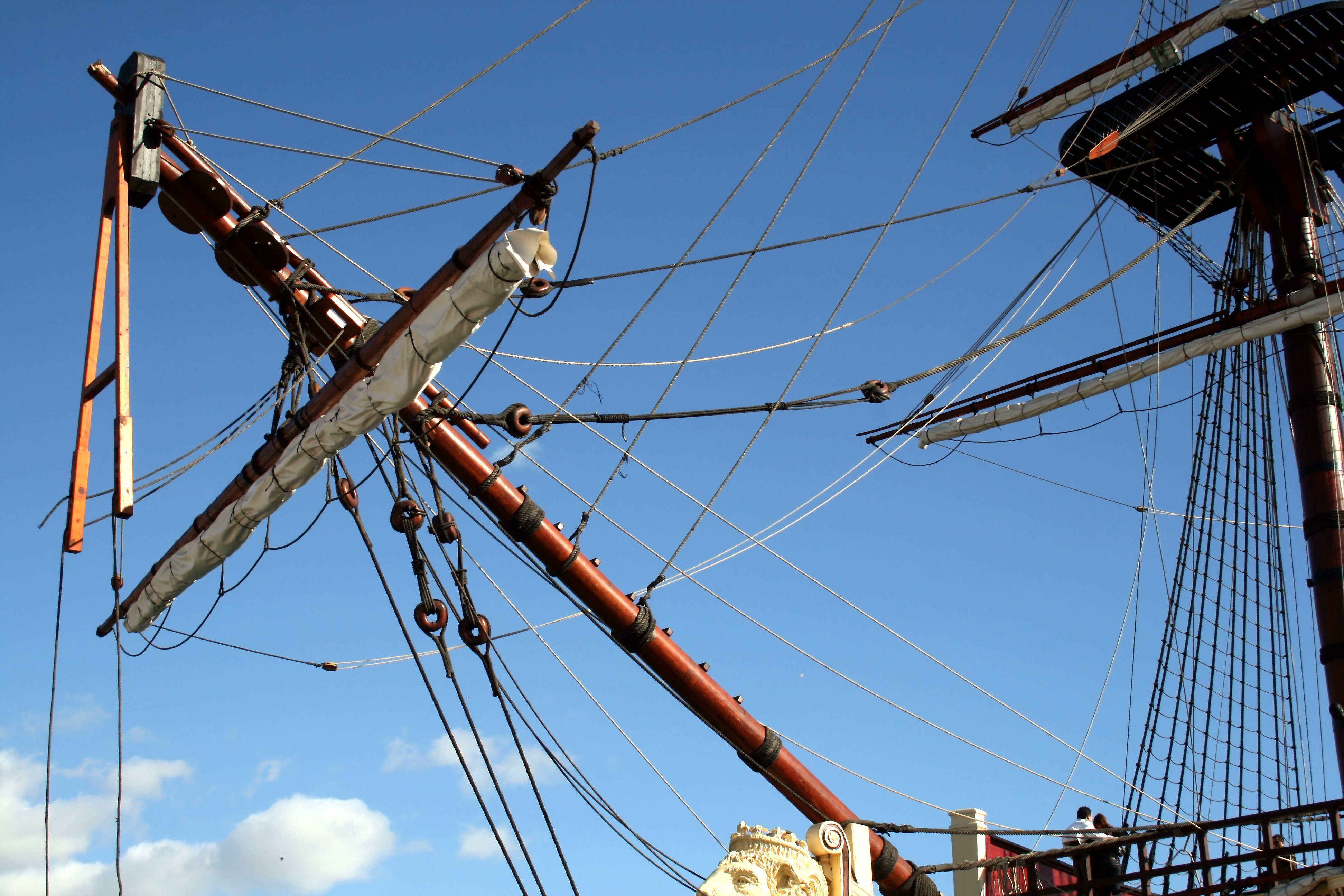 Mástil de barco pirata