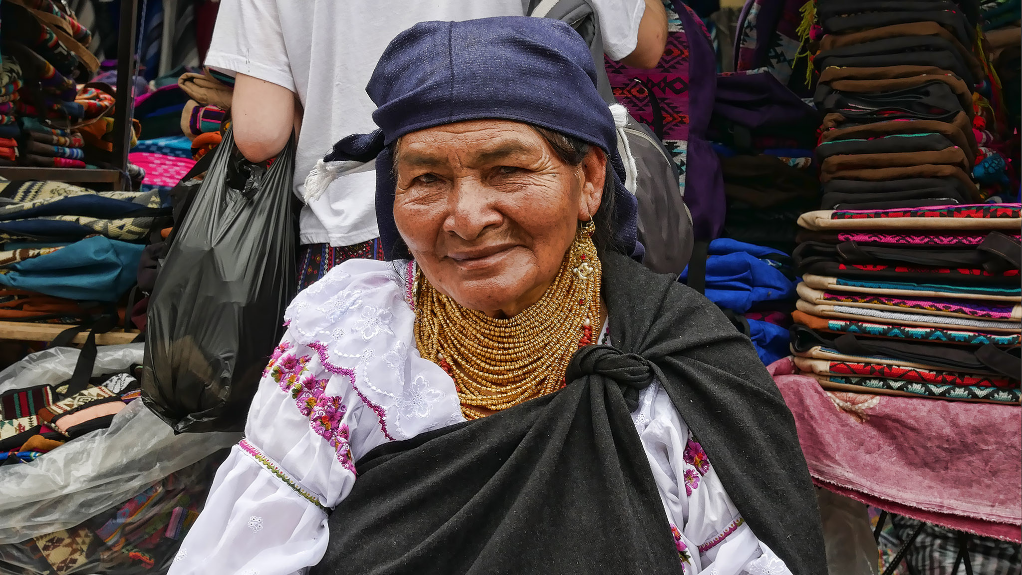 Mujer Andina en Ecuador