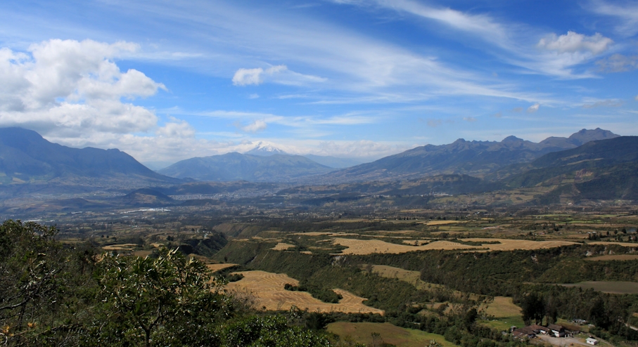 Paisaje Andino en Otavalo