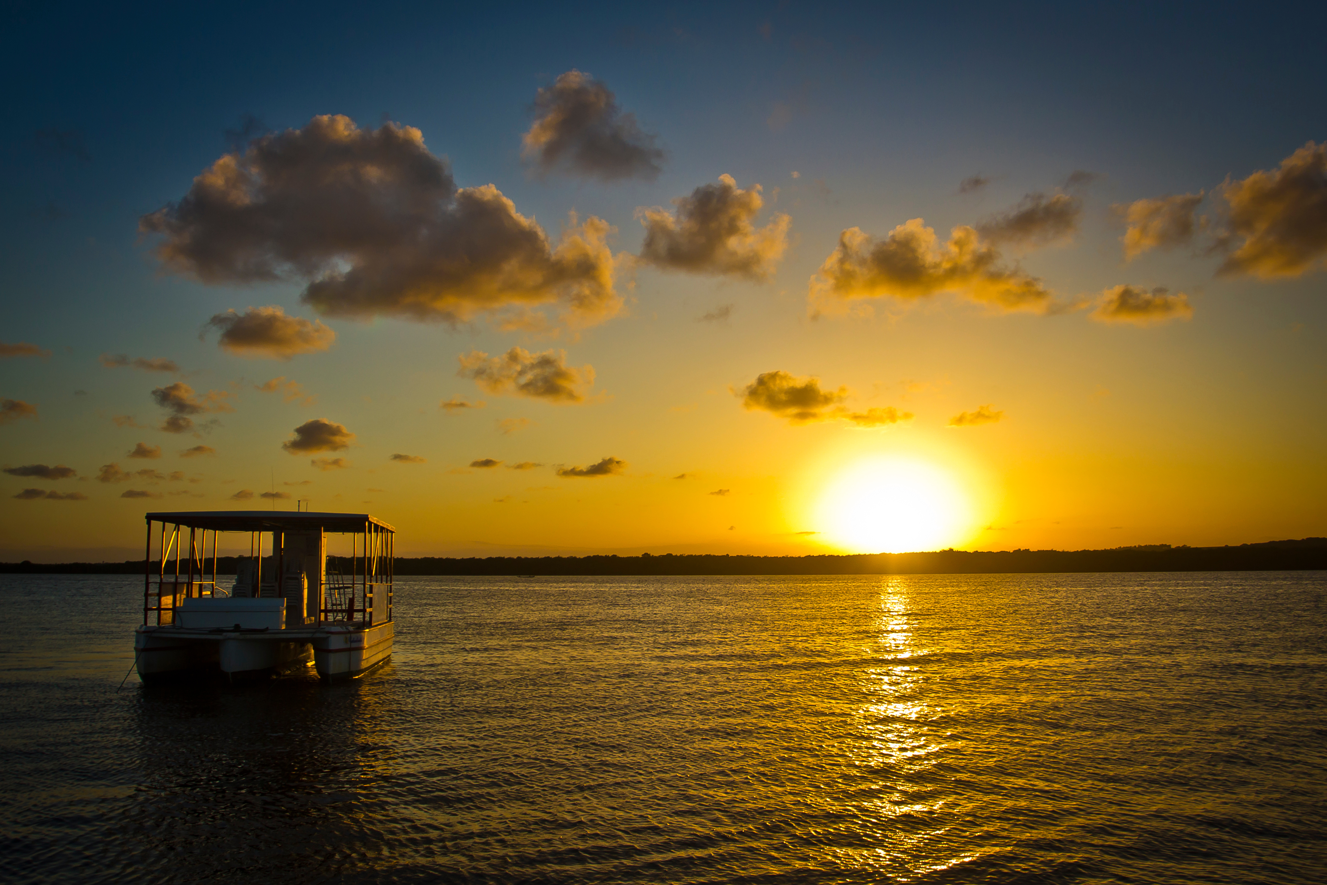 Puesta de Sol en Praia do Jacaré 