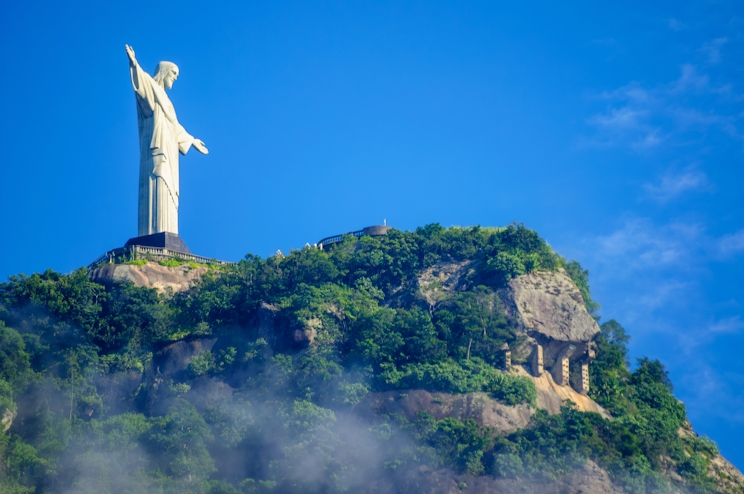 Cristo Redentor en cerro Corcovado