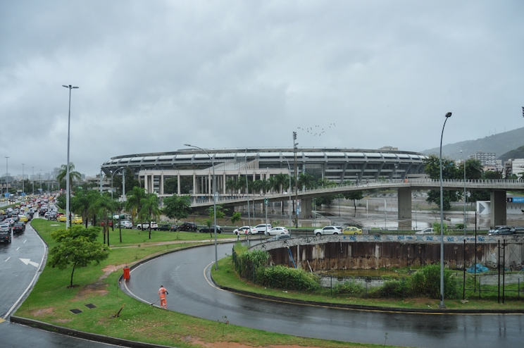 Exterior del Estadio de Maracaná