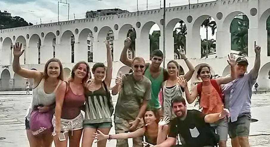 Arcos da Lapa Turistas en Arcos da Lapa