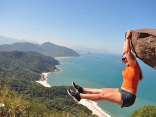 Imagen Trekking Pedra do Telégrafo en Río de Janeiro Persona en Pedra do Telégrafo