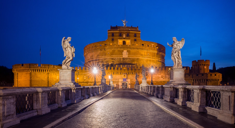 Free Tour Nocturno por Roma Castillo de Sant'Angelo