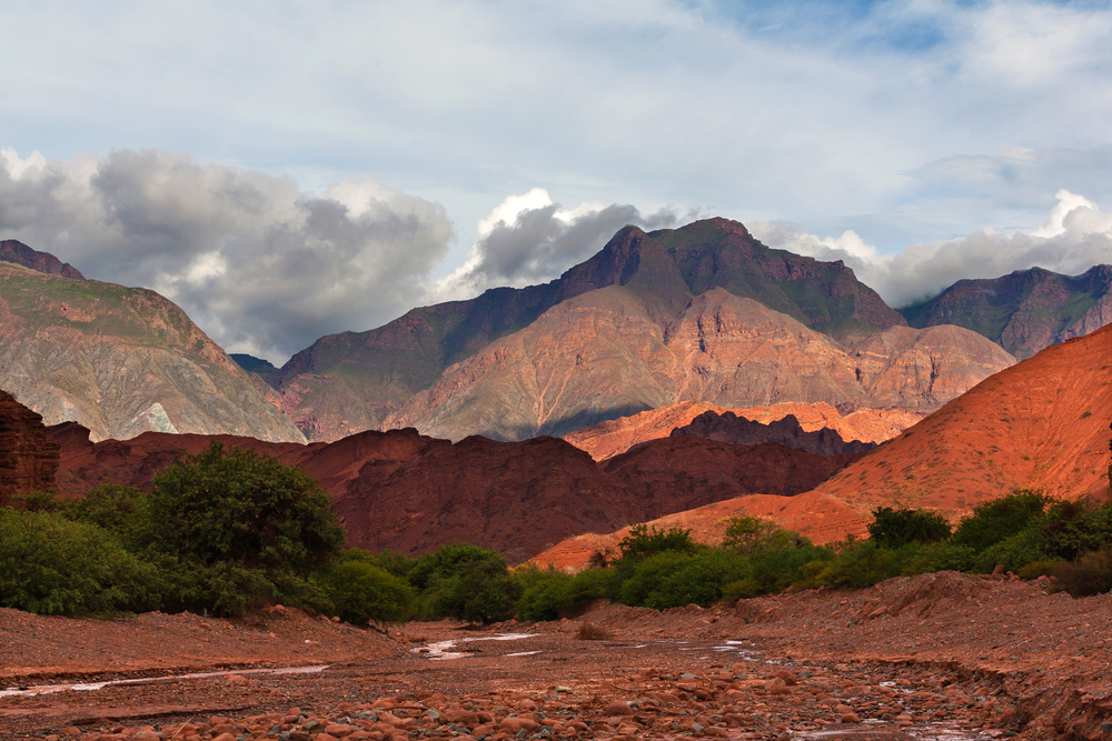 paisaje un poco nublado