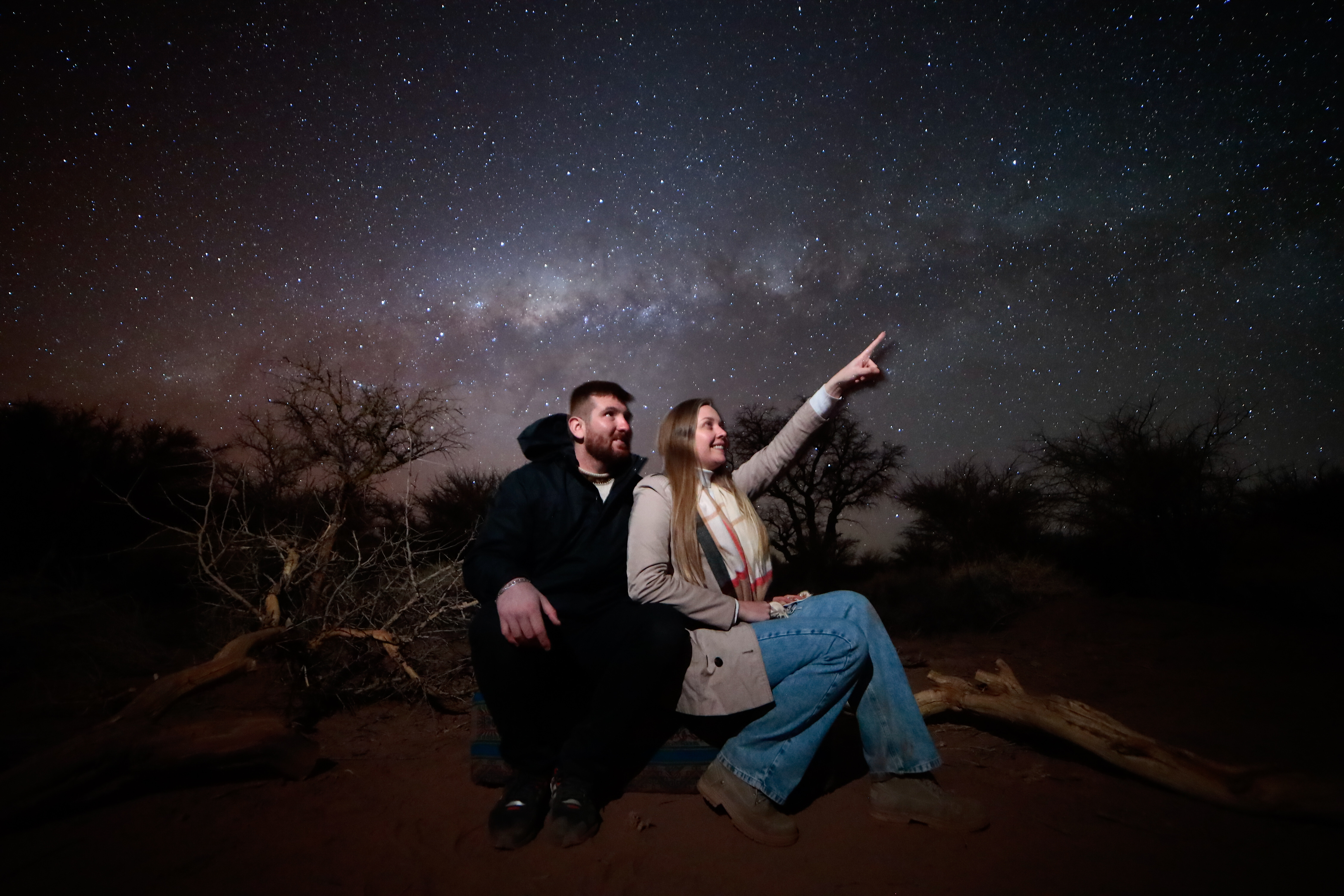 Turistas Nomades en Tour Astrofotográfico