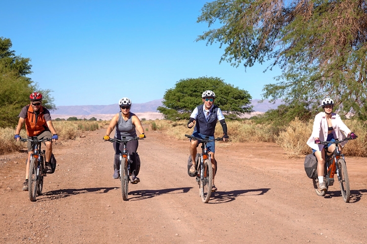 E-bike en desierto de Atacama