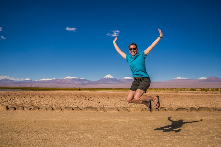 Camino a laguna cejar en San Pedro de Atacama